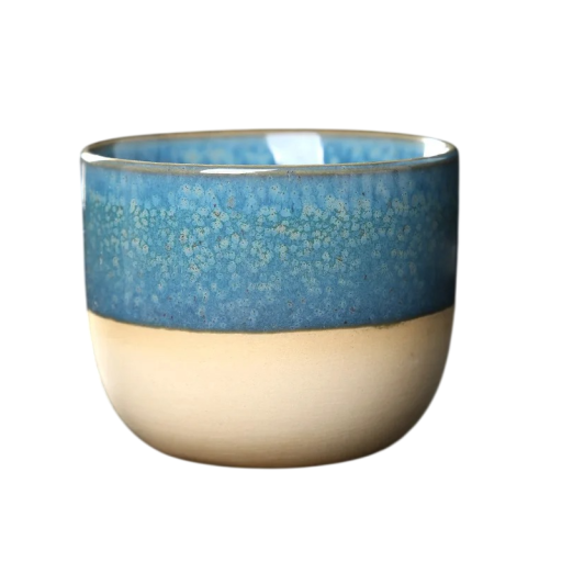 Keramický hrnek bez ouška 150 ml malý šálek na kávu a espresso pro domácí použití