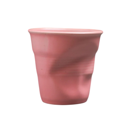 Keramický mini hrnek zmuchlaný tvar 70–90 ml keramika malý šálek na espresso kávu degustační nápoje do domácnosti i kanceláře