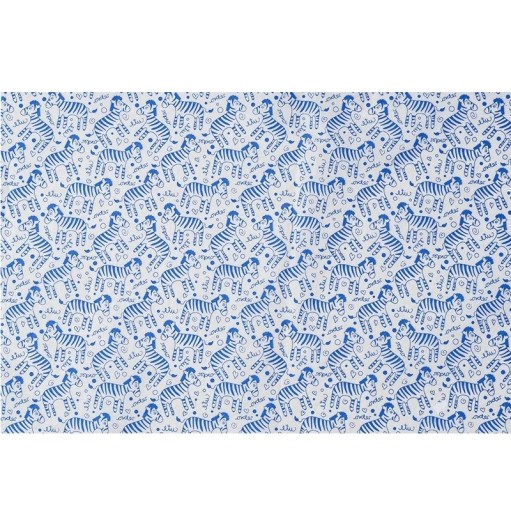 Keramický přenosový papír pod glazurou 53x37 cm se vzorem zebry vysokoteplotní tradiční papír pro dekoraci a obtisky keramiky