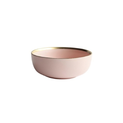 Keramikschale mit Goldbesatz