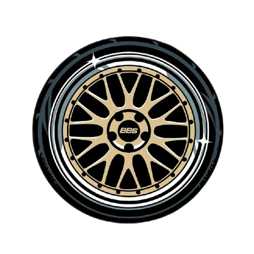 Kerek flanel szőnyeg 80 x 80 cm autókerék mintával csúszásgátló padló szőnyeg 100% poliészterből hálószobába és nappaliba