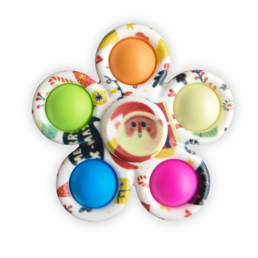 Kerst anti-stress fidget spinner