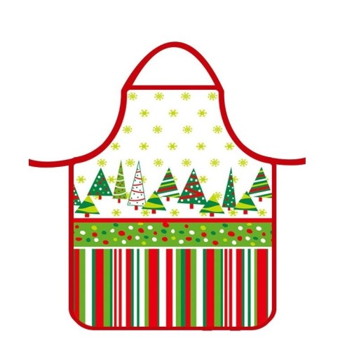 Kerst keukenschort N992