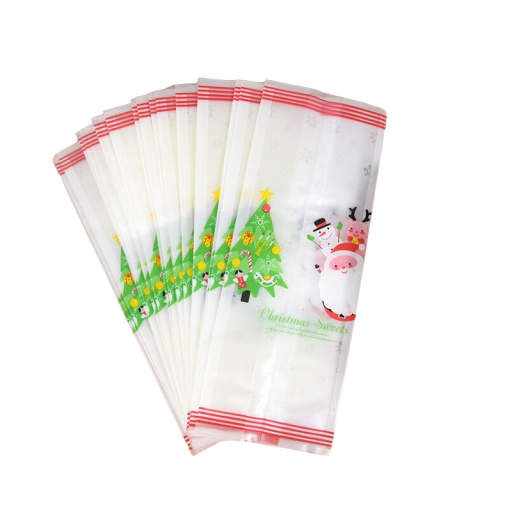Kerst snoepzakjes 25 stuks