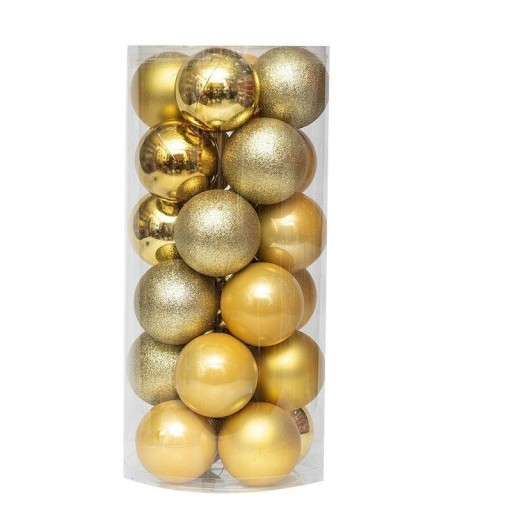 Kerstballen 24 stuks 3 cm