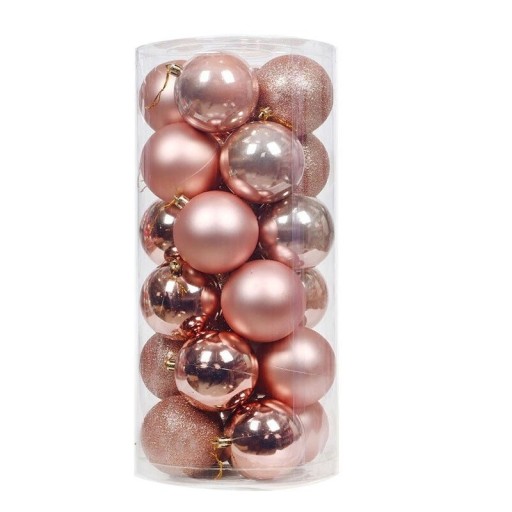 Kerstballen 24 stuks 3 cm