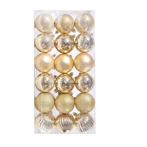 Kerstballen 36 stuks 4 cm