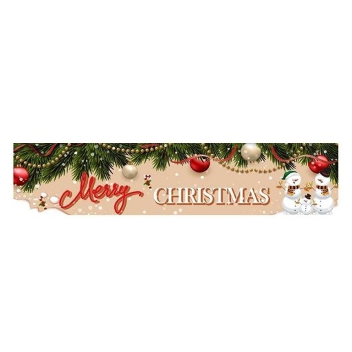 Kerstbanner 180 x 40 cm