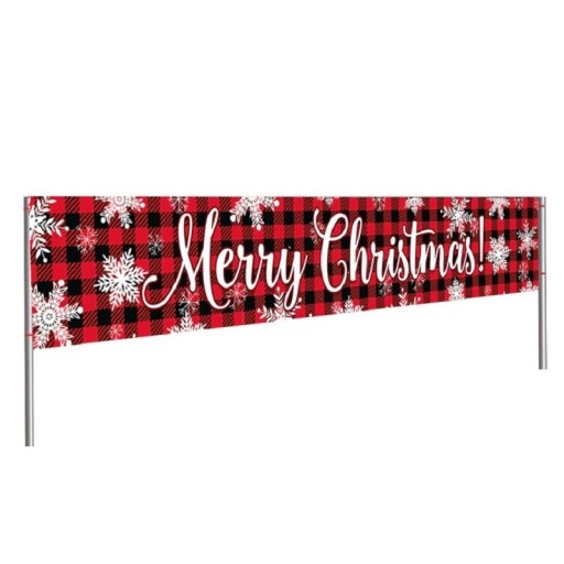 Kerstbanner 240 x 40 cm