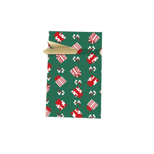 Kerstcadeautas 12 x 17,7 cm