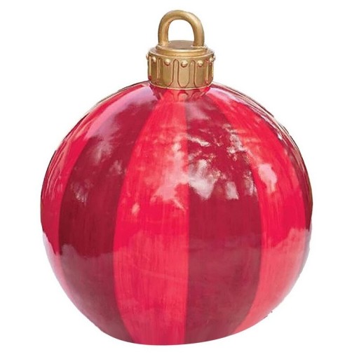 Kerstdecoratie opblaasbaar ornament 60 cm P4036