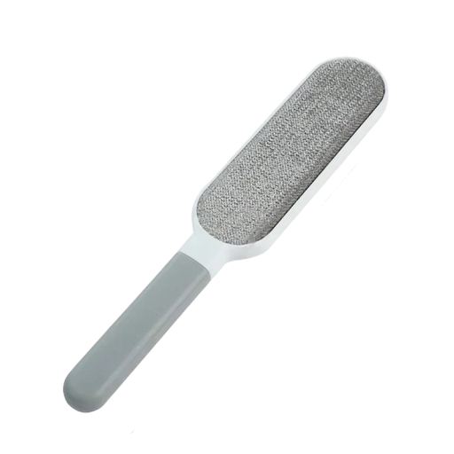 Kétoldalas szőreltávolító hajtisztító kefe szöszeltávolító 31 x 5,5 cm újrafelhasználható