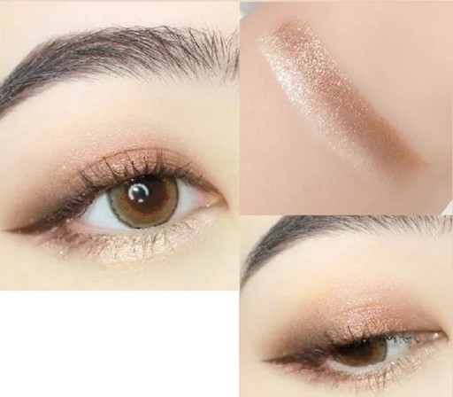 Kéttónusú Shimmer Cream Shadow Cream Shadow Stick Vízálló V197