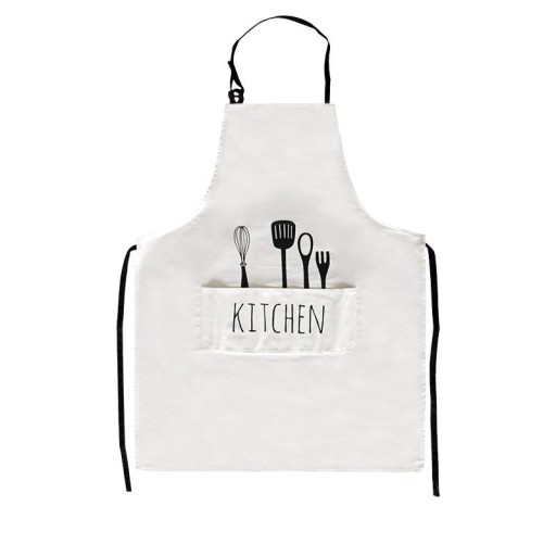 Keukenschort met print KEUKEN J701