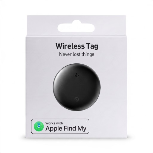 Key Locator for iPhone 1 pc Apple Find My Smart Tag with Sound Playback and Alerts Grey For Pets Luggage and Wallet
