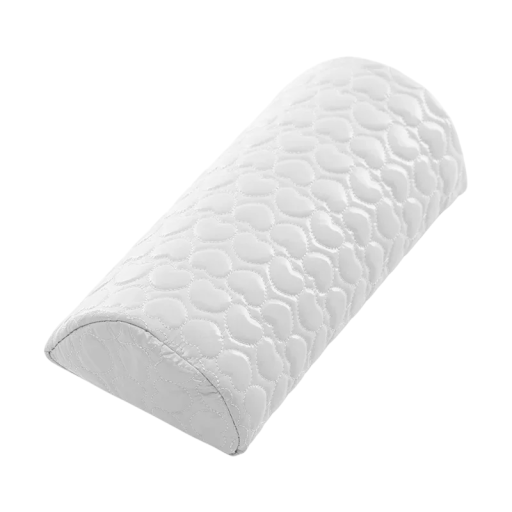 Kéztámasz körmökhöz 30 x 9 x 6 cm Szív mintás asztali párna műbőrből, levehető borítással