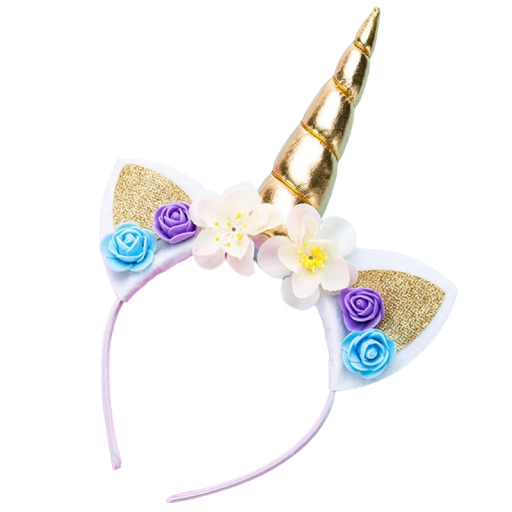 Kinder eenhoorn hoofdband P3993
