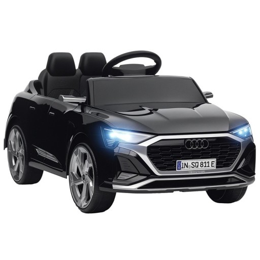 Kinder elektrische auto Audi Q8 e-tron Sportback met afstandsbediening 98×49,5×43 cm 12V batterij 2 motoren voor kinderrit