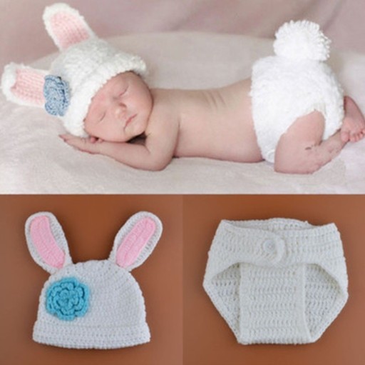 Kinder-Strickset für Fotoshootings
