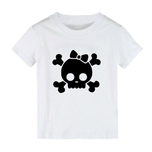 Kinder-T-Shirt mit Totenkopf