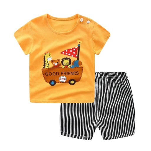 Kinder-T-Shirt und Shorts L1102