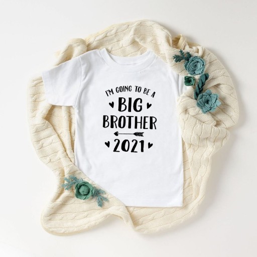 Kinder T-shirt voor broers en zussen B1510