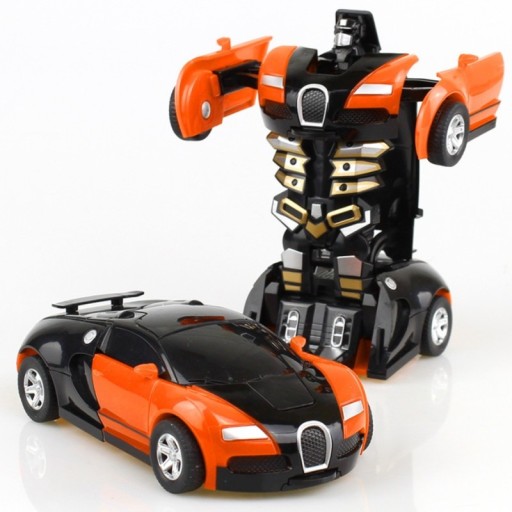 Kinderauto/robot 2in1