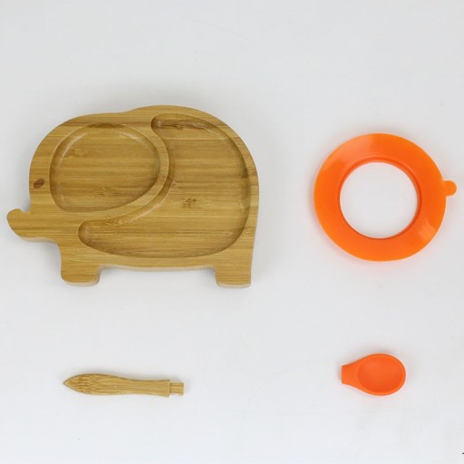 Kinderbord met olifantenlepel