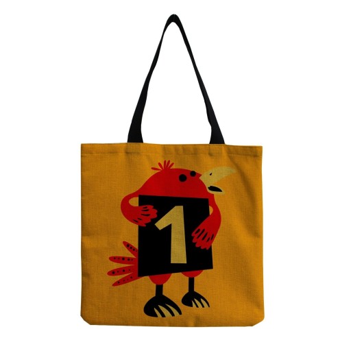 Kindercanvas tas monster