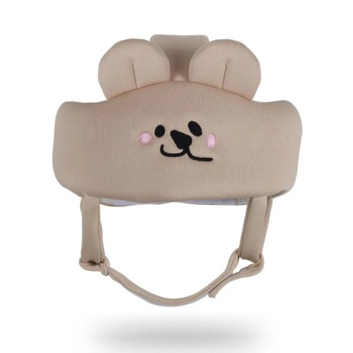 Kinderhelm Kopfschutz mit Bärenmotiv Weiche Polsterung mit verstellbarem Kinnriemen Für Kleinkinder zum Klettern und für die ersten Schritte zu Hause