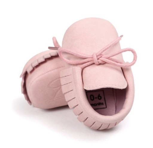 Kinderleren pantoffels A479
