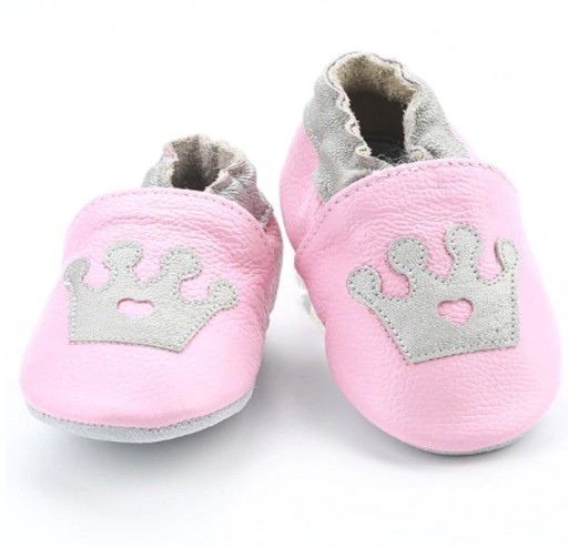 Kinderleren pantoffels A480