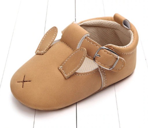 Kinderleren pantoffels A483