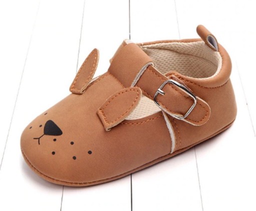 Kinderleren pantoffels A483