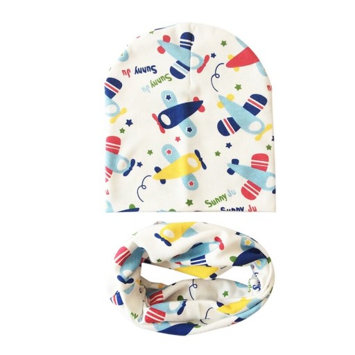 Kindermuts met halsdoek Emma