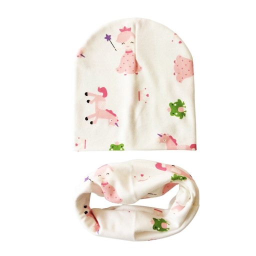 Kindermuts met halsdoek Emma