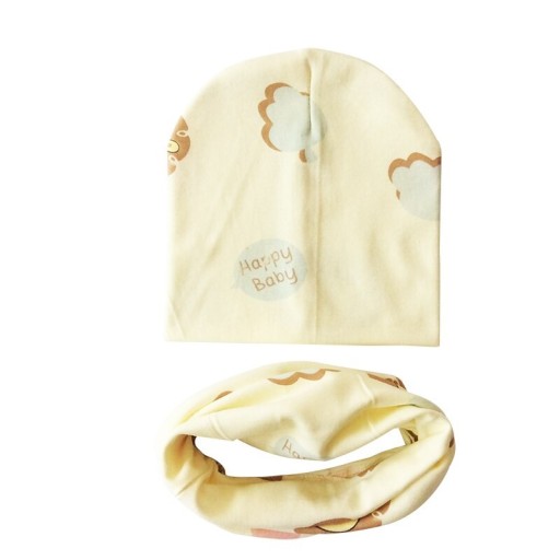 Kindermuts met halsdoek Emma