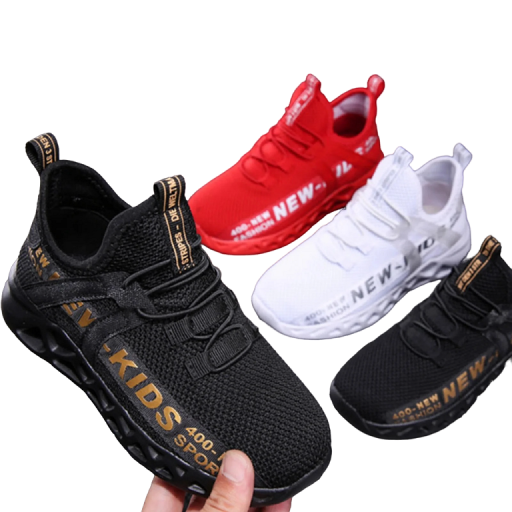 Kinderschuhe Mädchen-Sneaker Jungen-Sneaker Sportliche Kinder-Sneaker Lässige Kinder-Laufschuhe