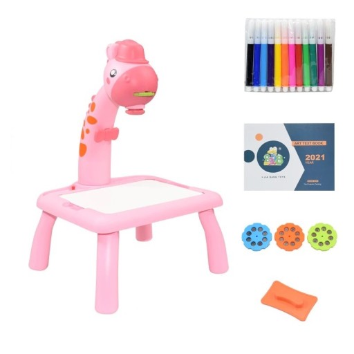 Kindertekentafel met projector 28 cm