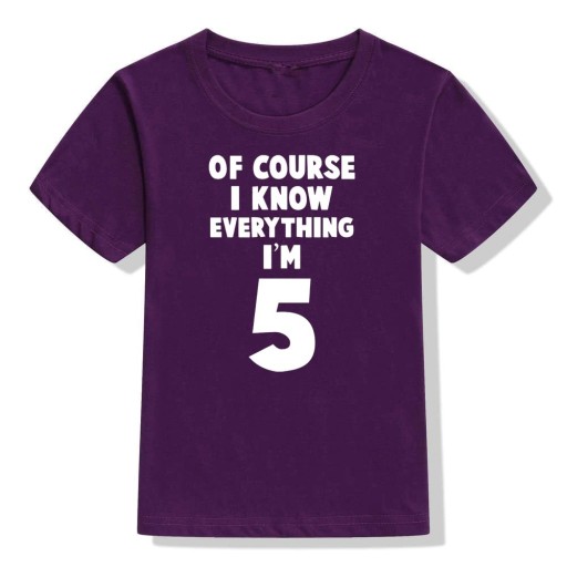 Kinderverjaardags-T-shirt B1504