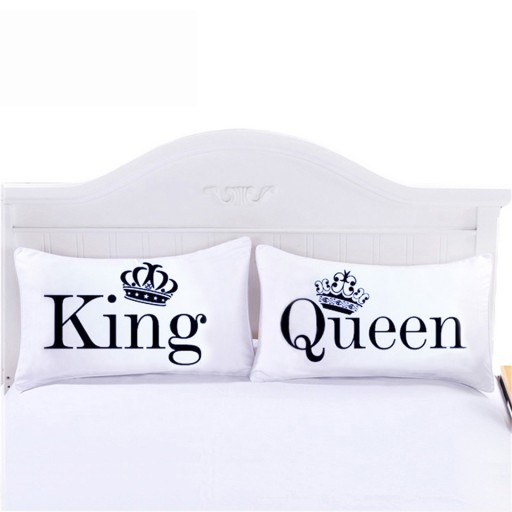 KING, QUEEN - capas de almofadas