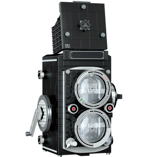 Kit appareil photo rétro numérique 622 pcs 15,7x13,6x19 cm Âge 6+ Kit créatif pour enfants Jouets pour enfants 6+ Modèle éducatif