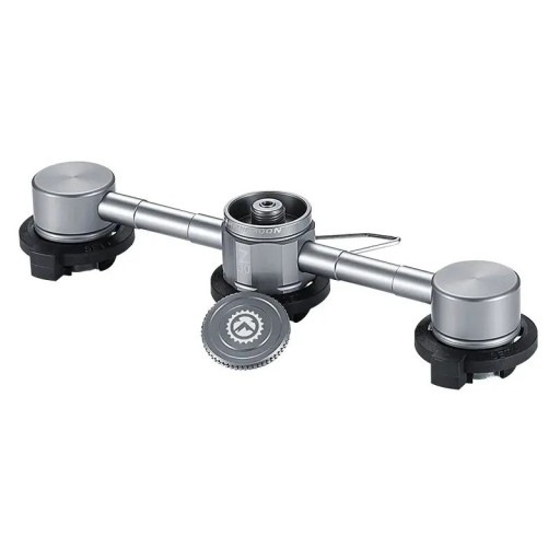 Kit d'adaptateurs pour bouteille de gaz 190 x 62 x 42 mm Alliage d'aluminium Adaptateur pour réchaud à gaz Adaptateur de camping pour cartouches Cuisine en plein air