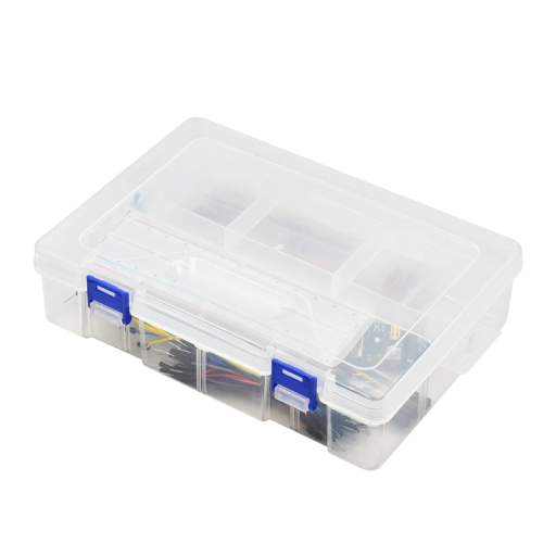 Kit de componentes electrónicos DIY con caja para Arduino UNO R3 Kit práctico de aprendizaje Electrónica Bricolaje Kit de proyecto