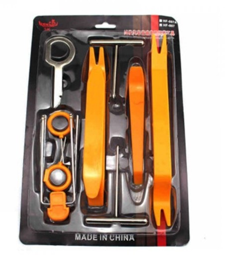 Kit de démontage de l'intérieur de véhicule 12 pièces