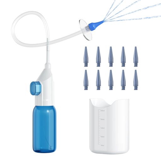 Kit de lavage des oreilles Outil pour enlever le cérumen Douche auriculaire