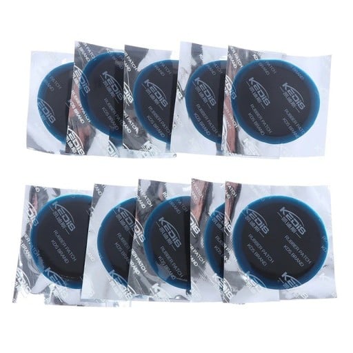 Kit de reparare a anvelopelor 20 buc 55 mm autoadezive petice de cauciuc autoadezive pentru mașina, bicicleta, furgoneta, camion, portabil