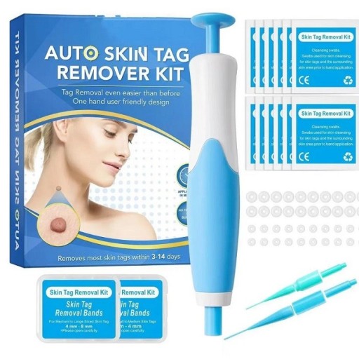 Kit de retrait des verrues Outil de retrait des grains de beauté 2 en 1 Stylo pour retirer les verrues V344