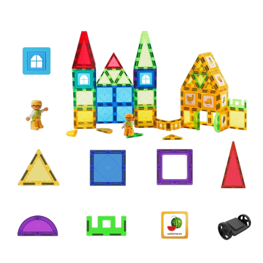 Kit éducatif magnétique 101 pièces