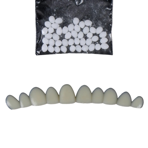 Kit pentru crearea dinților de înlocuire de culoare galbenă